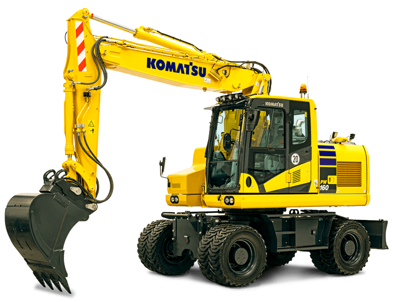 pásový báger Komatsu PC16